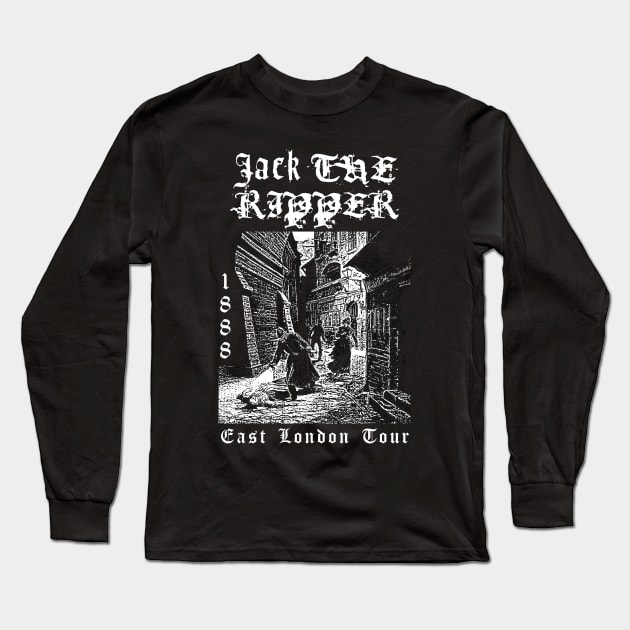 Jack the Ripper Long Sleeve T-Shirt by UniversalPioneer